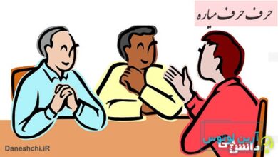 ضرب المثل حرف حرف میاره