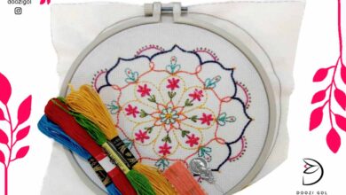 آموزش کار با کارگاه گلدوزی
