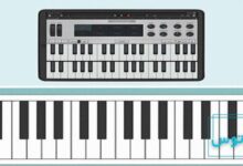 یادگیری پیانو بدون داشتن پیانو