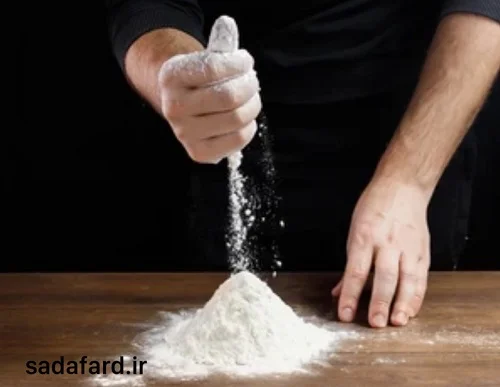 مشاهده ظاهری تست گلوتن آرد