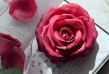 آموزش ساخت شمع گل روسی