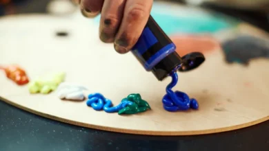 رنگ اکریلیک هنری چیست