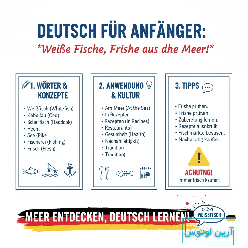 ماهی سفید به آلمانی