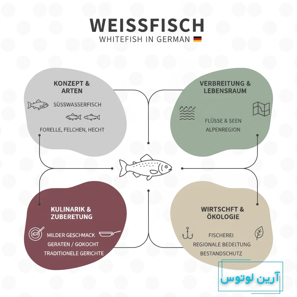 ماهی سفید به آلمانی