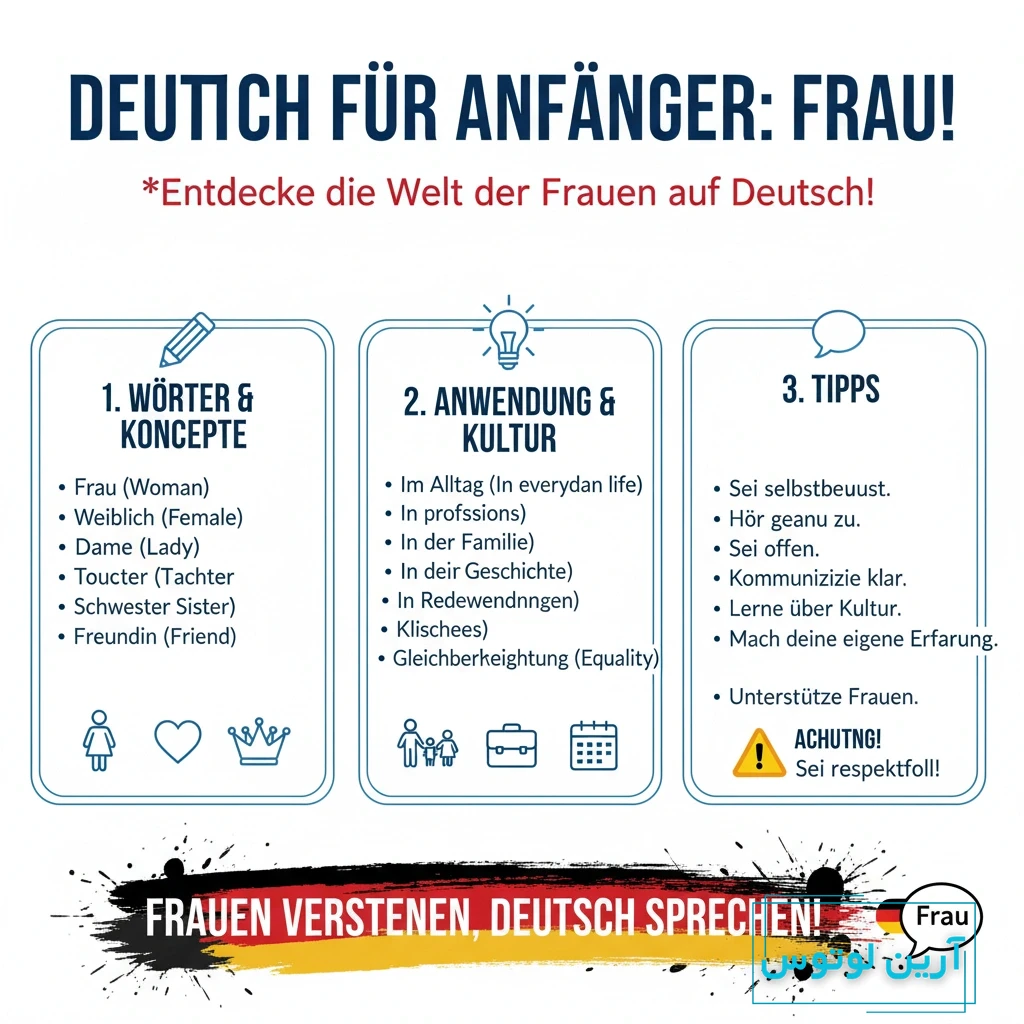 زن به آلمانی