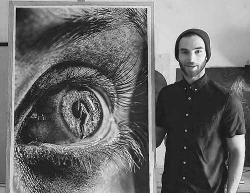 نمونه کارهای زیبای سیاه قلم-1