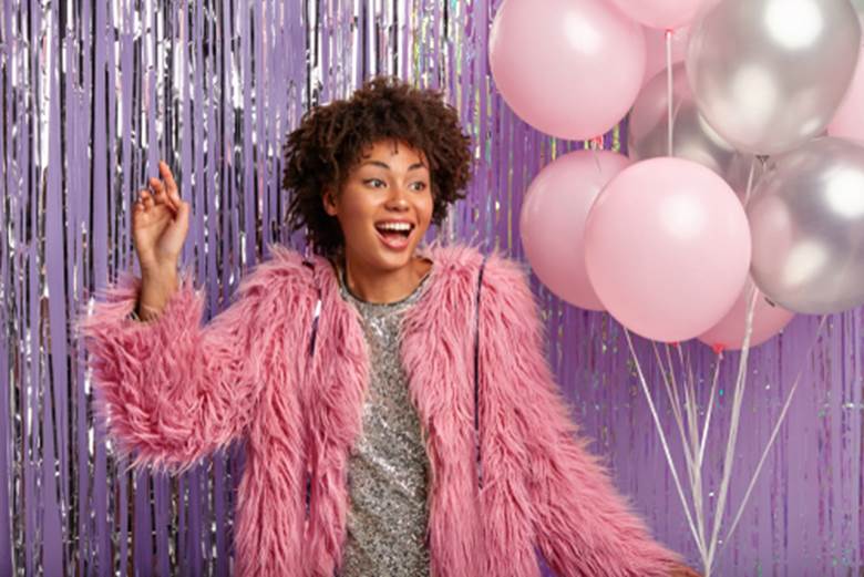 نوارهای آویز براق