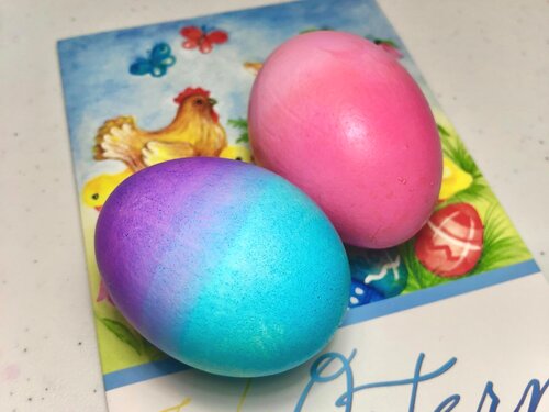 ایده برای رنگ کردن تخم مرغ