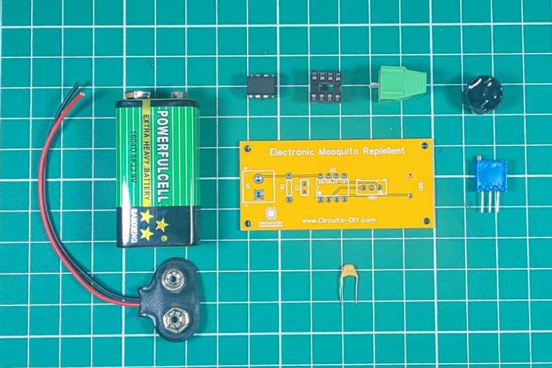 وسایل مورد نیاز برای ساخت پشه برقی 