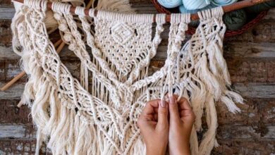 مکرومه بافی