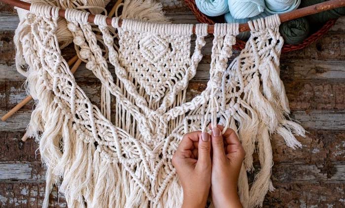 مکرومه بافی