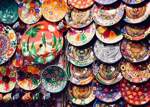 چند نمونه زیبا از نقاشی روی سفال-2