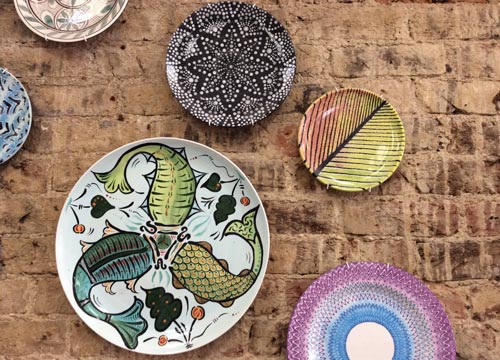 چند نمونه زیبا از نقاشی روی سفال-3