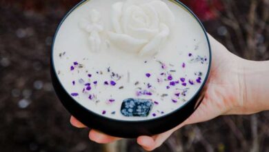 شمع ساخته شده