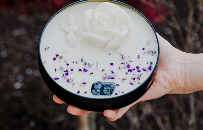 شمع ساخته شده