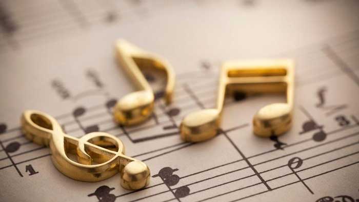 نت های موسیقی 