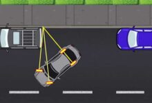 پارک دوبل در مرحله چرخش کامل فرمان