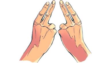 طرز کنار هم گذاشتن انگشتان دست برای سوت زدن