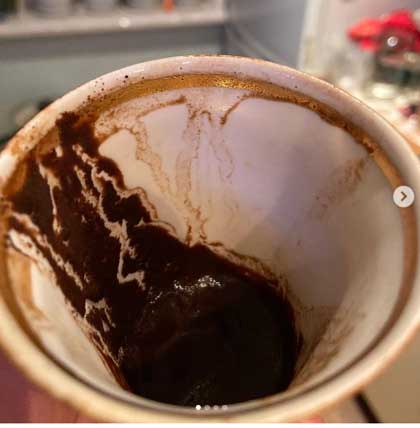 طرح و شکلهای رایج در فال قهوه ترک