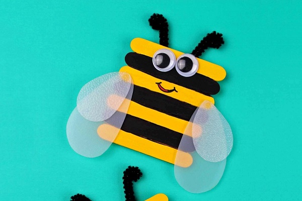 زنبور چوبی؛ جذاب‌ترین کاردستی