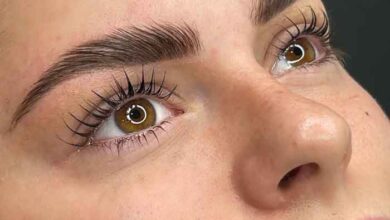 لیفت مژه نتیجه