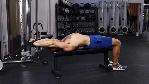 پلاور زیربغل سیم کش خوابیده