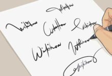 امضاهای فوق العاده زیبا و شیک