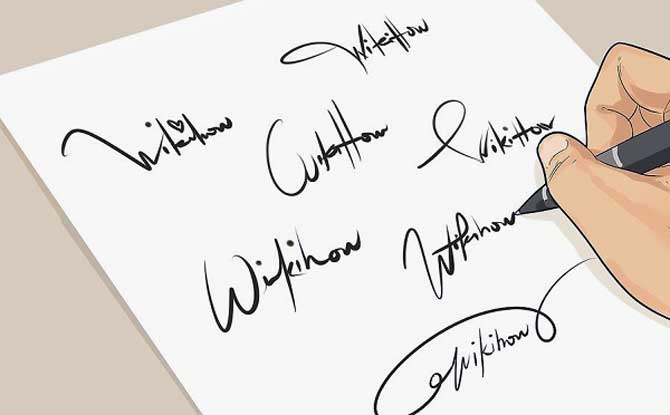 امضاهای فوق العاده زیبا و شیک