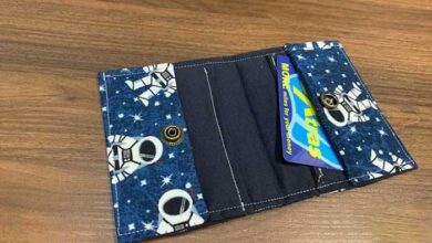 کیف پارچه ای دوخته شده