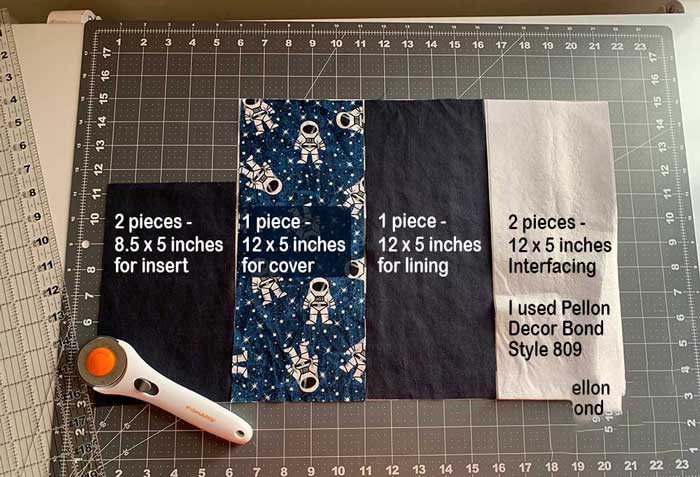 دوخت کیف پول پارچه ای زیبا