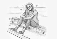 نقاشی دخترانه