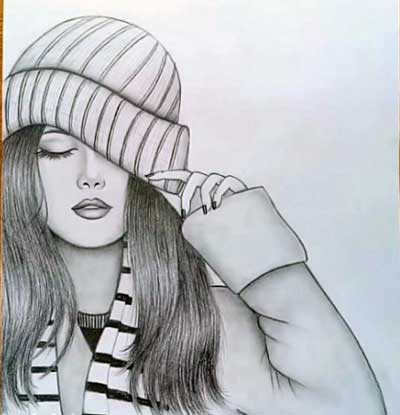 نقاشی دخترانه 