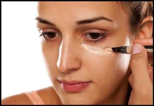 پوشش نواقص و تیرگی های پوست با کانسیلر 