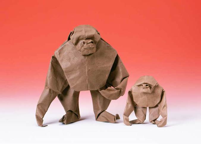 اریگامی گوریل 