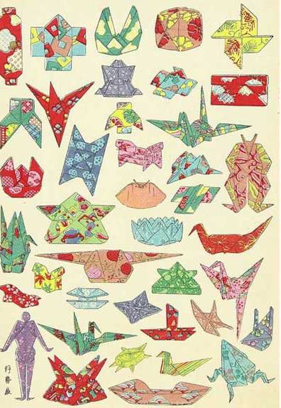 اریگامی های مختلف 