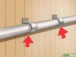 لوله ها را نصب کنید