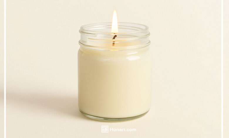 آموزش شمع جار: راهنمای کامل ساخت شمع‌های جذاب در ظروف شیشه‌ای