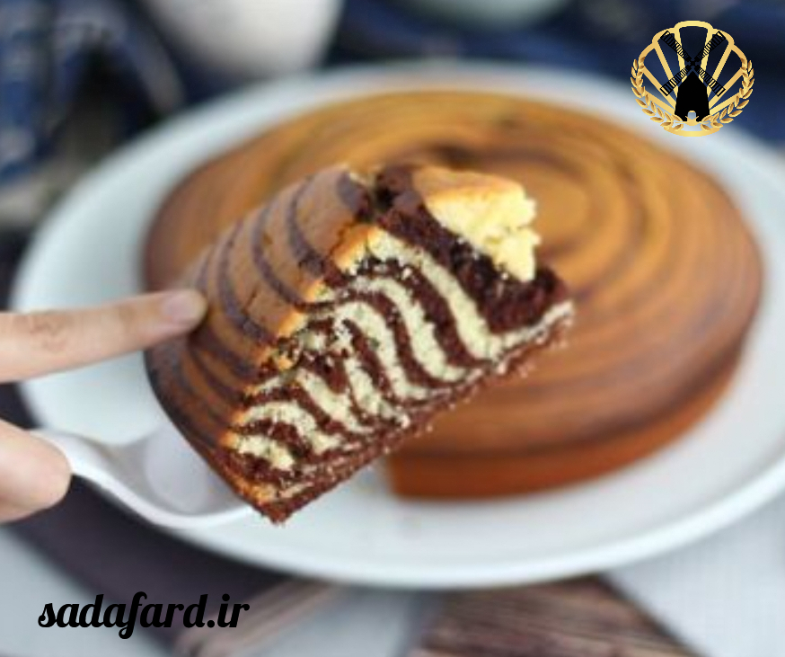 طرز پخت کیک گورخری