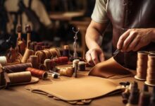 آموزش رایگان چرم دوزی