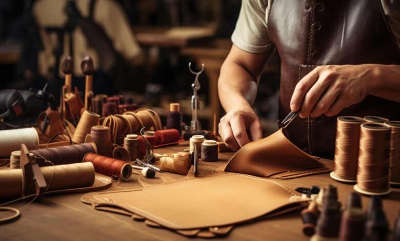 آموزش رایگان چرم دوزی