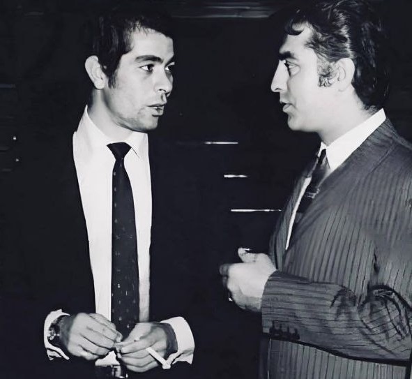 بهروز وثوقی در پشت صحنه فیلم قبل از انقلاب