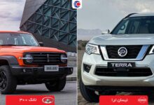 مقایسه نیسان ترا با تانک 300