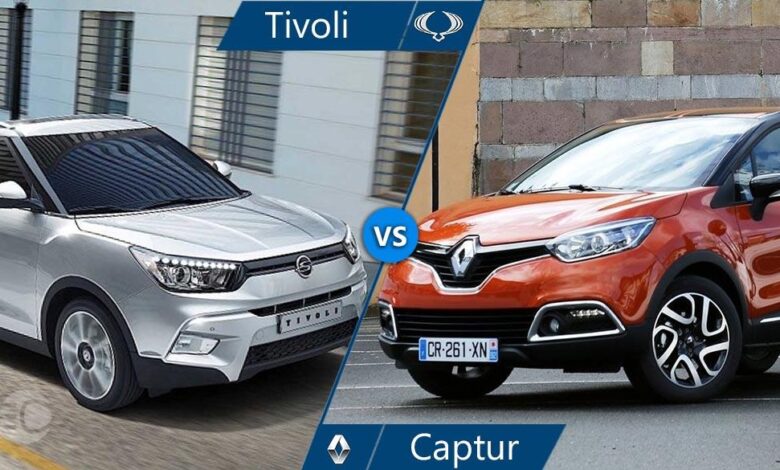 مقایسه رنو کپچر و سانگ یانگ تیوولی