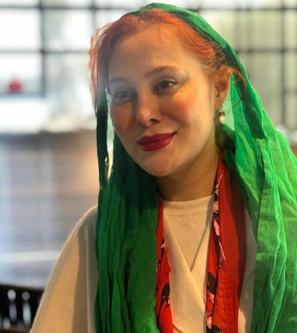 رنگ موهای جدید آرام جعفری