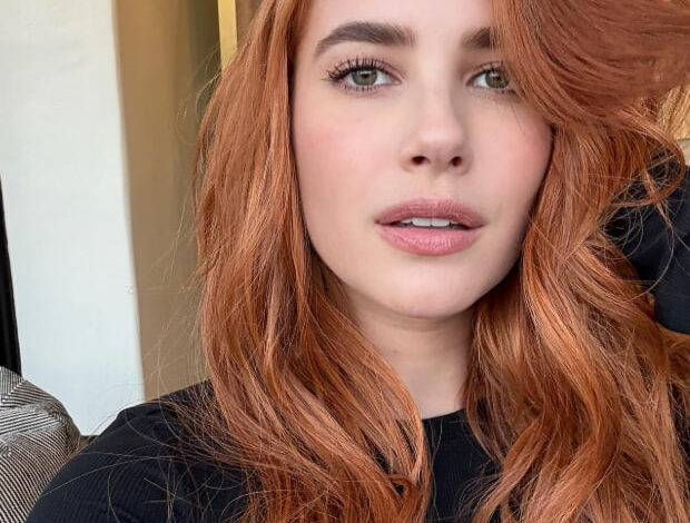 رنگ موی زیبای اما رابرتس