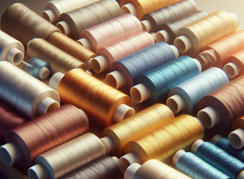 نخ ابریشم در ساخت زیورآلات و دکوراسیون