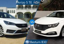 مقایسه بسترن b30 و آریزو 5 توربو