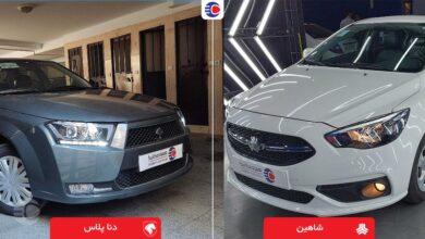 مقایسه دنا پلاس با شاهین