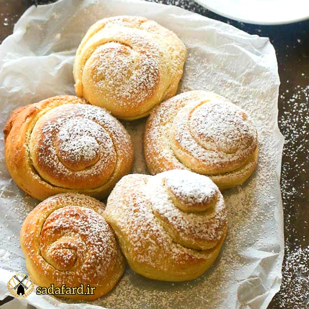 نان حلزونی اسپانیایی از نان های خوشمزه و پر طرفدار است.