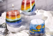 شمع پودری: راهنمای کامل رنگ‌آمیزی و ساخت شمع با پارافین پودری